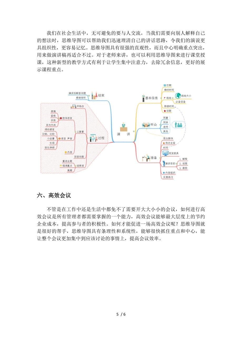 不得不用的思维导图模板_第5页