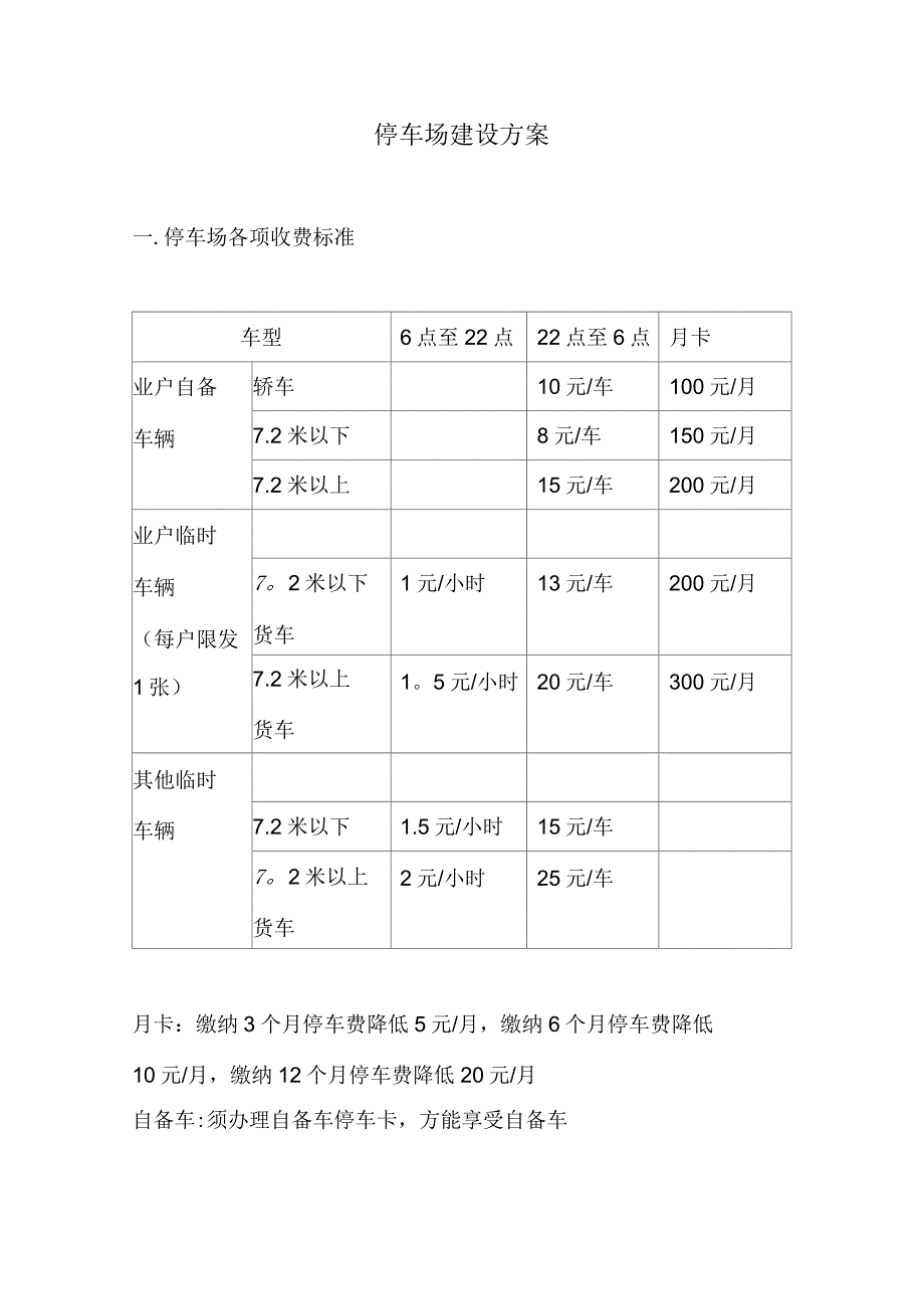 停车场建设方案_第1页