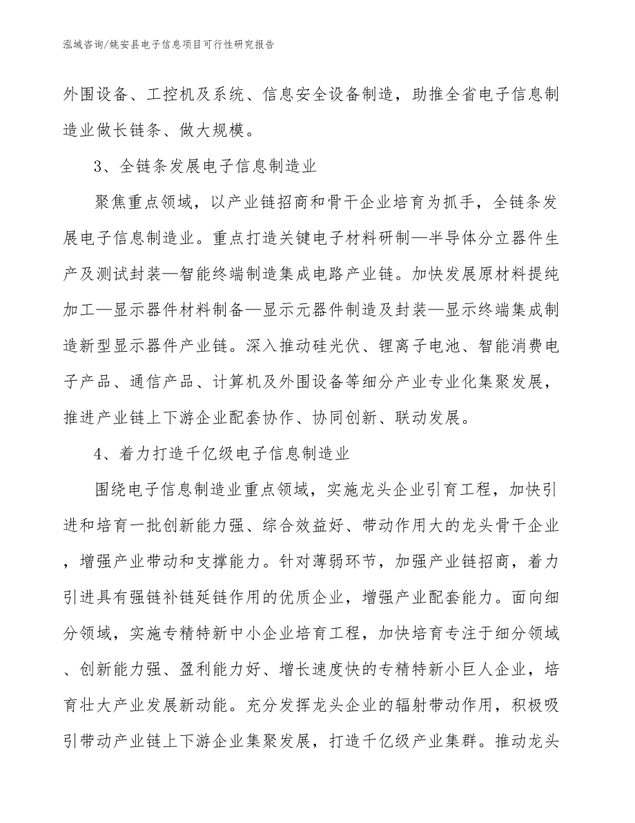 姚安县电子信息项目可行性研究报告_第4页
