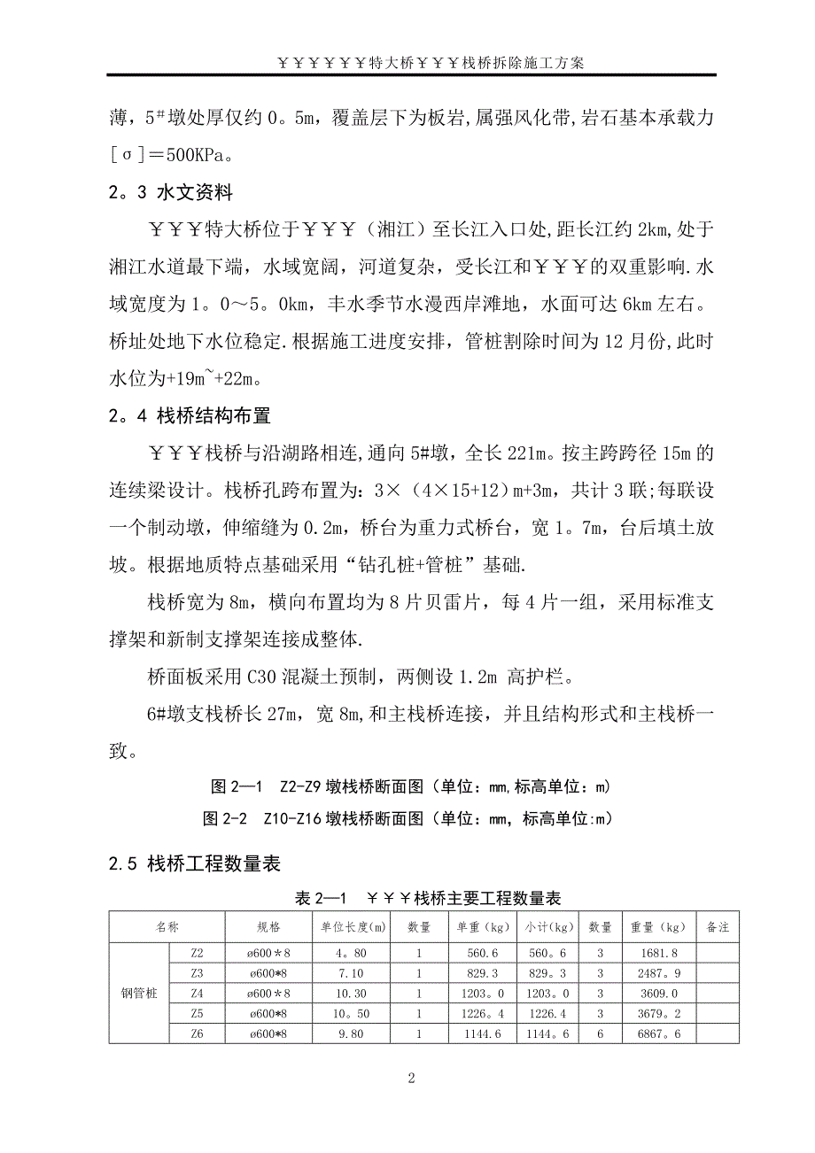 施工栈桥拆除方案_第5页