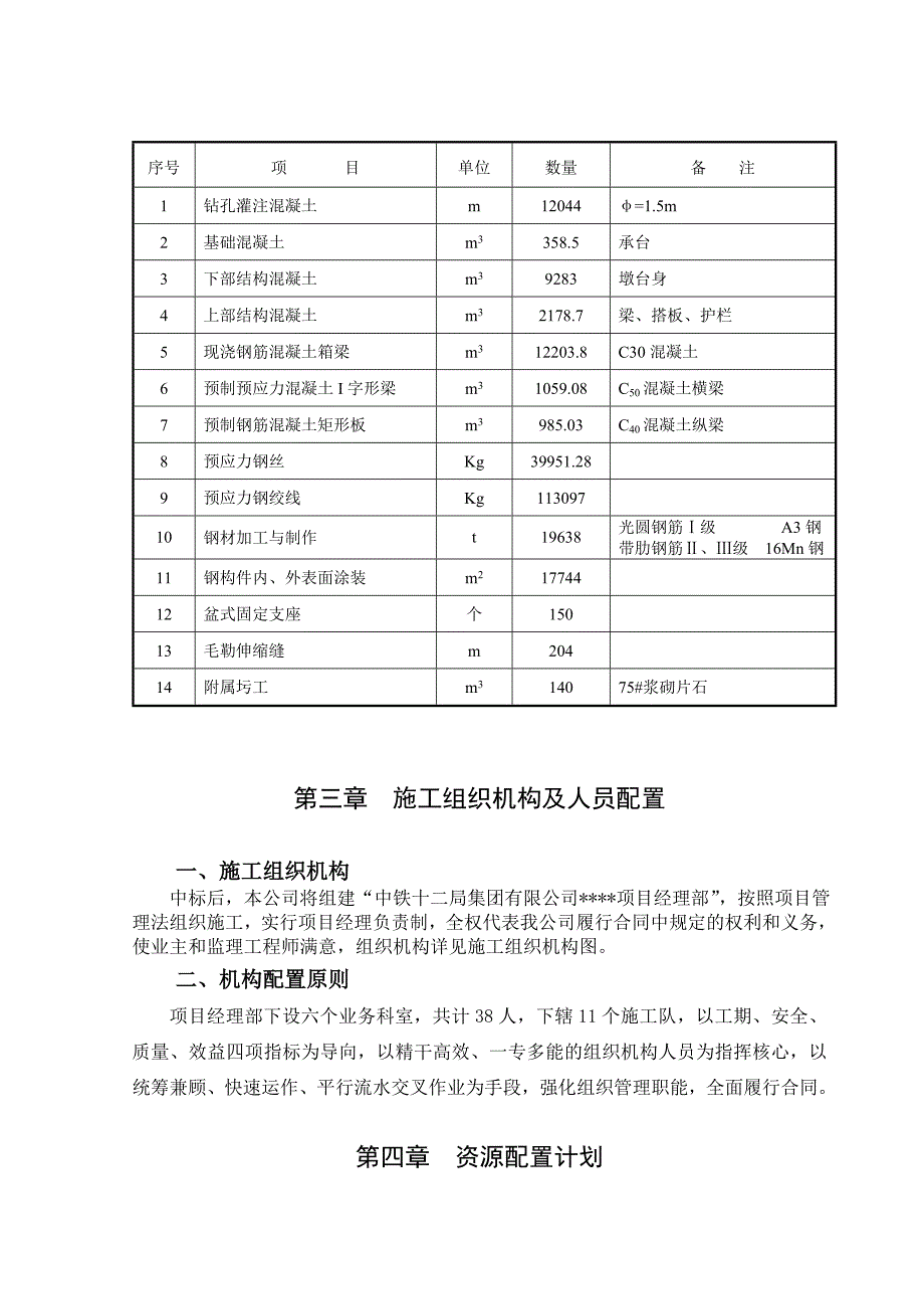 施工组织设计-运河大桥工程施工组织设计_第3页