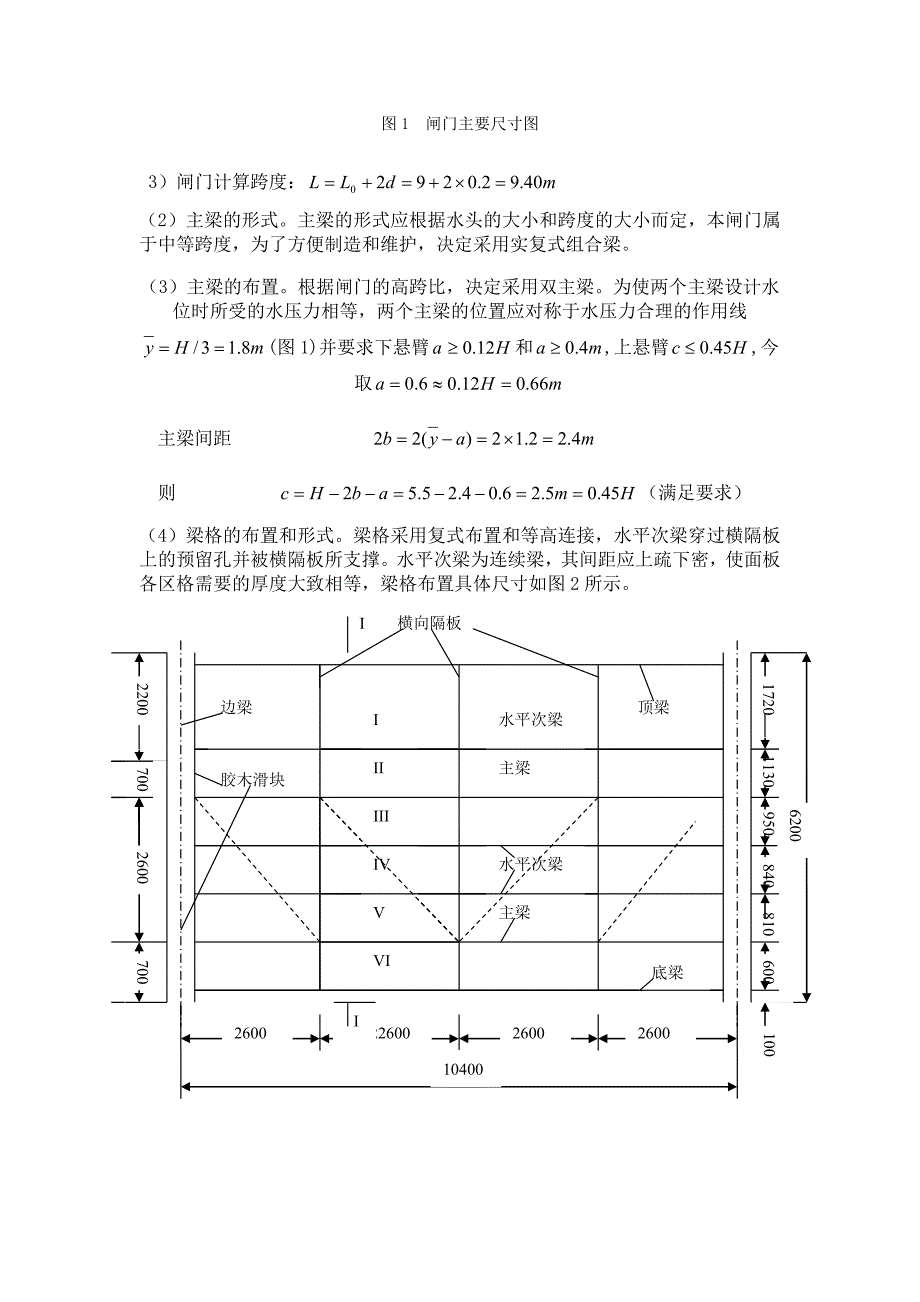 溢洪道露顶式平面钢闸门.doc_第2页