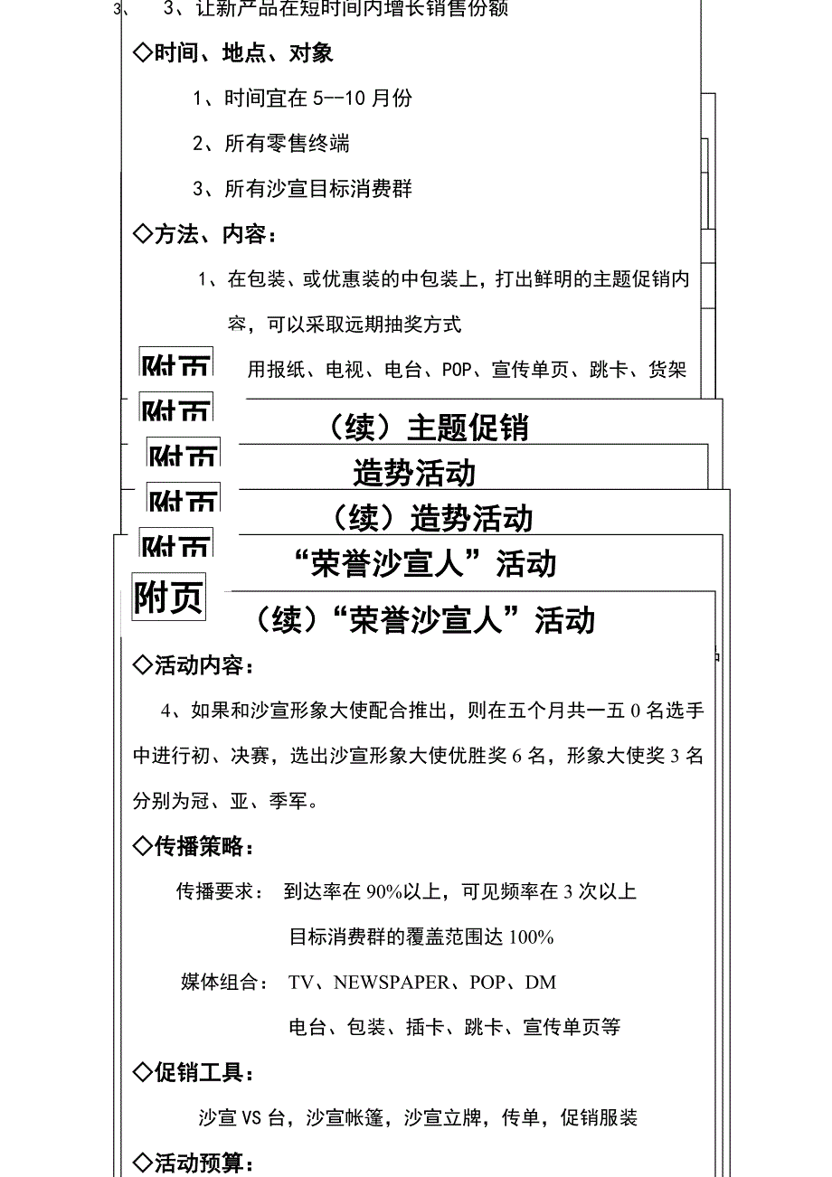 某知名洗发露产品年度促销计划_第3页