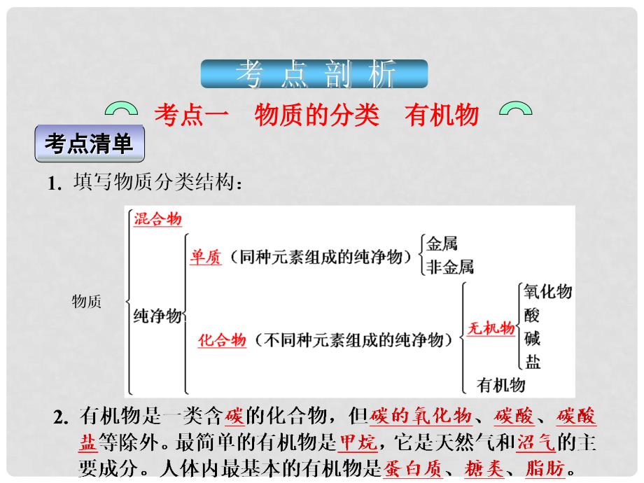 浙江省中考科学 第28课 物质的分类复习课件_第3页