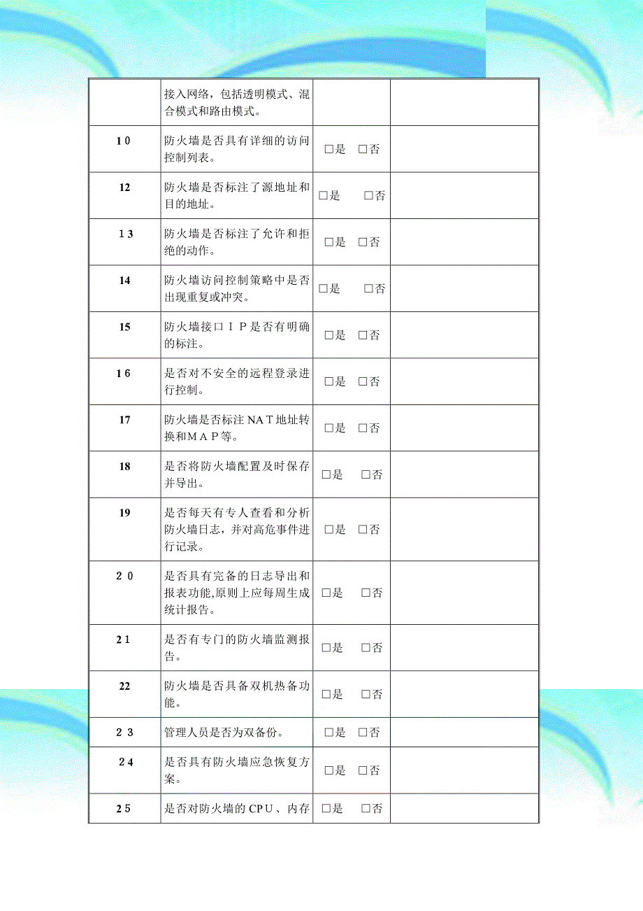 各种网络安全设备巡检报告汇总_第4页