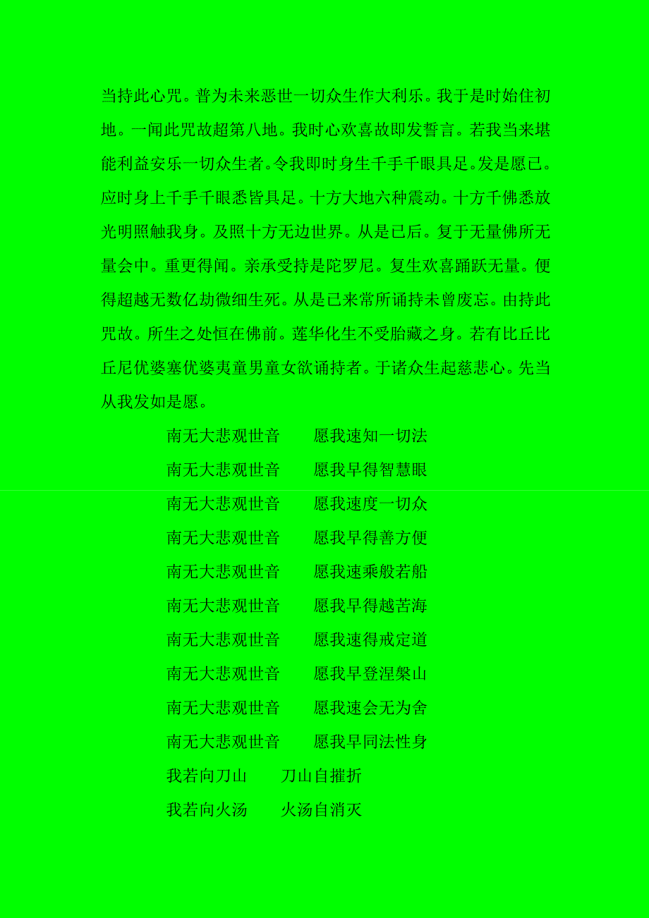 千手千眼观世音菩萨广大无碍大圆满陀罗尼经.doc_第4页