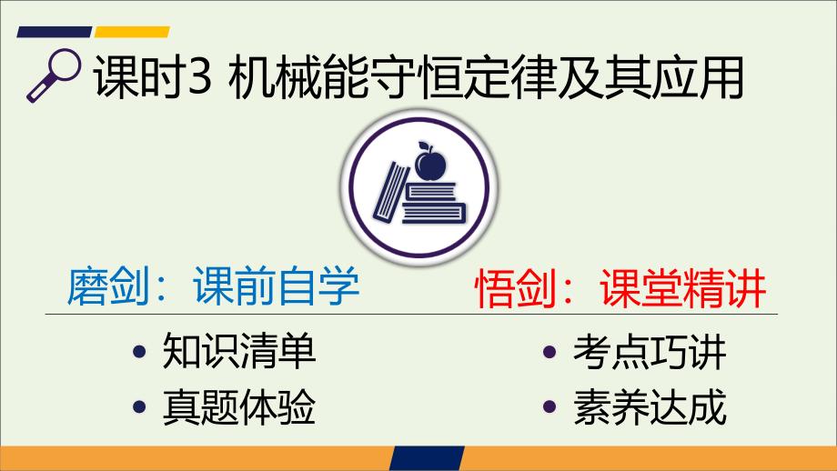 2020届高考物理总复习 第五单元 机械能 课时3 机械能守恒定律及其应用课件_第2页