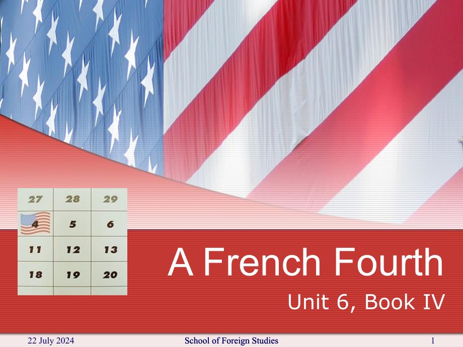 Unit_6_A_French_Fourth_第1页