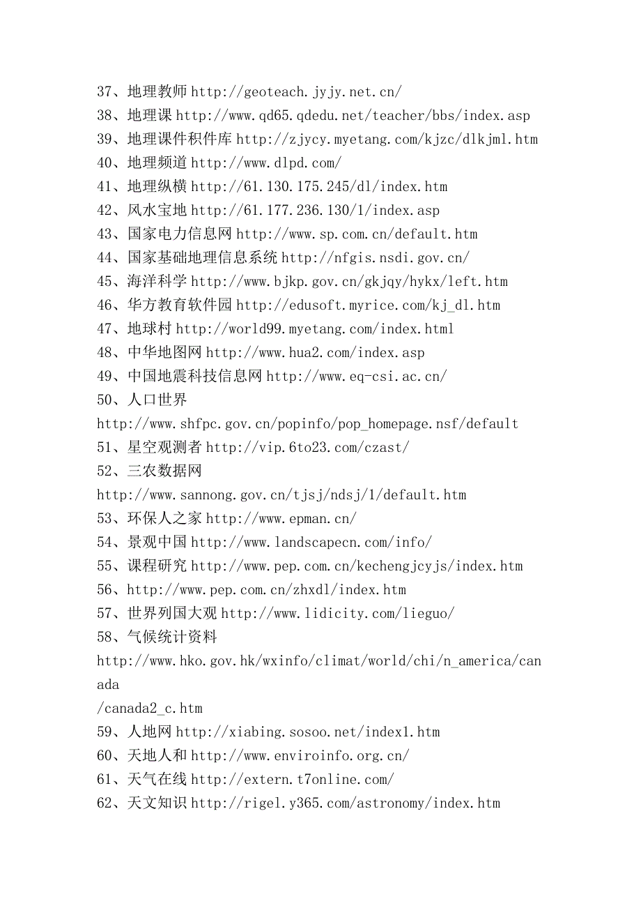 实用地理网址.doc_第3页