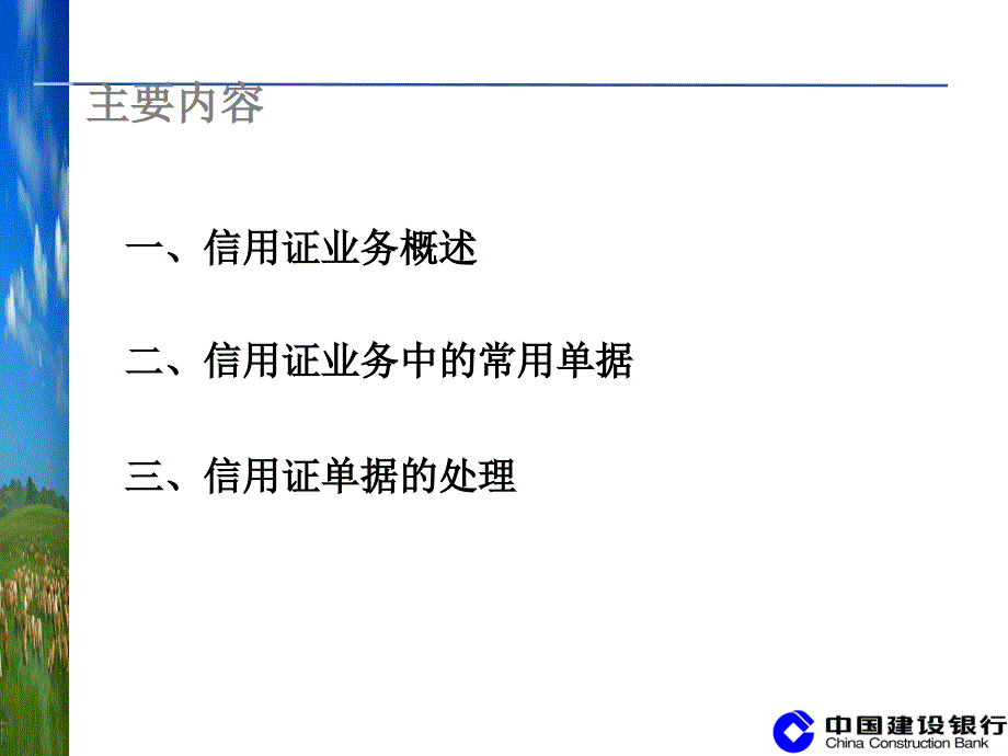 国际贸易培训课件－－信用证结算知识介绍_第2页