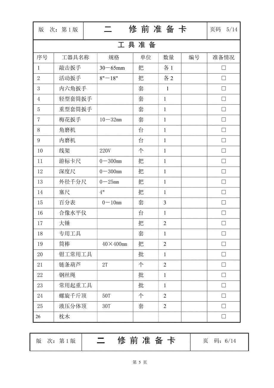 凝结水泵检修包.doc_第5页