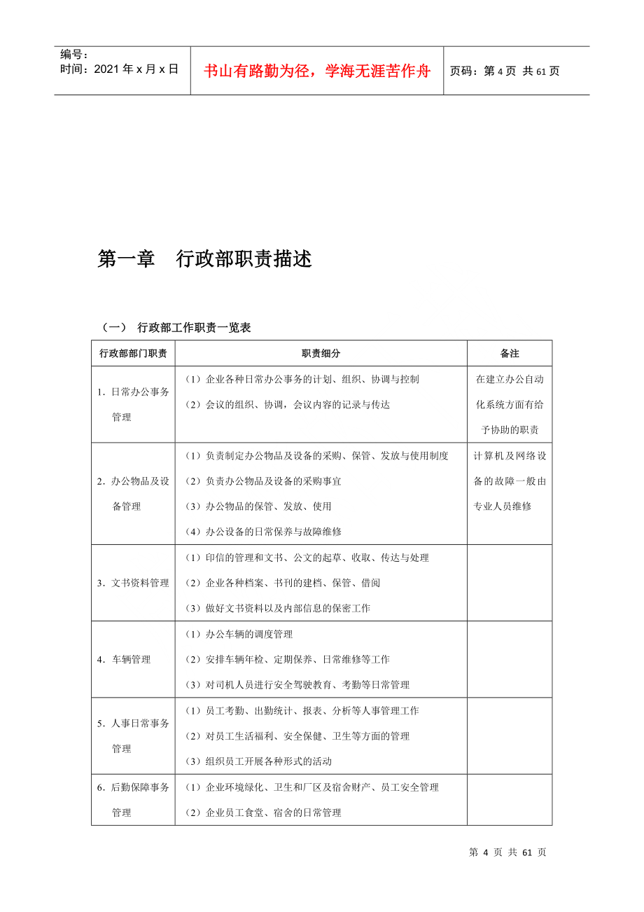 行政管理职位工作手册（第2版）_第4页