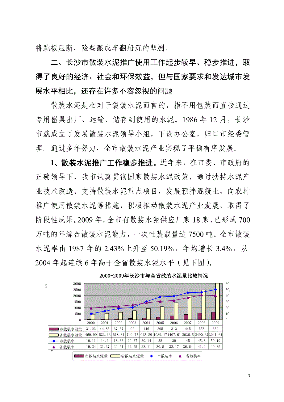 对长沙市散装水泥产业发展的与建议.doc_第3页