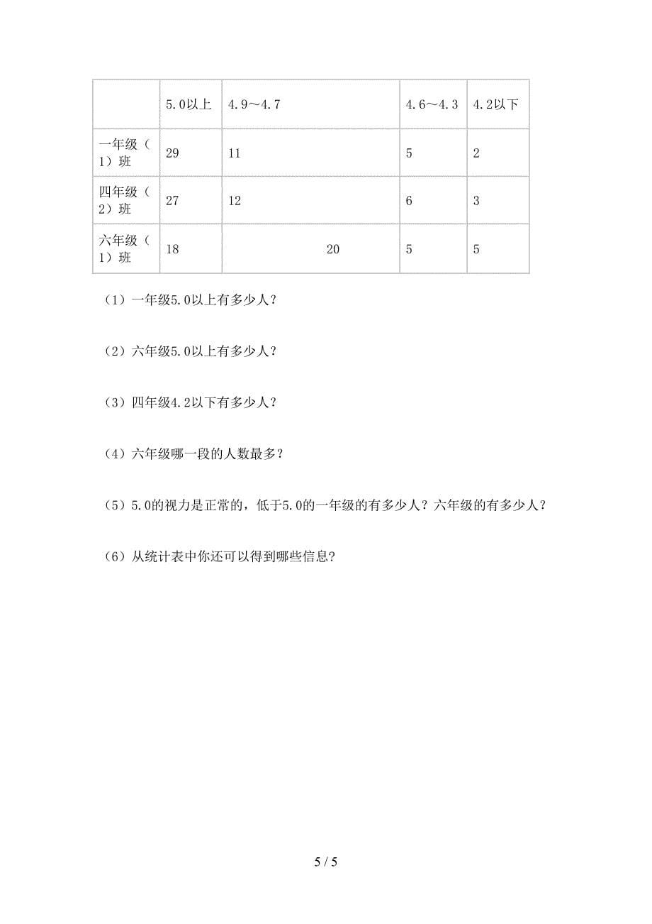 二年级部编数学下学期乘除法运算知识点巩固练习_第5页