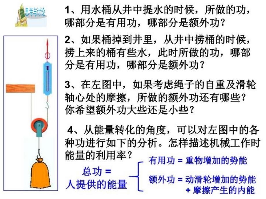 人教版八年级物理下册123机械效率共17张PPT_第4页