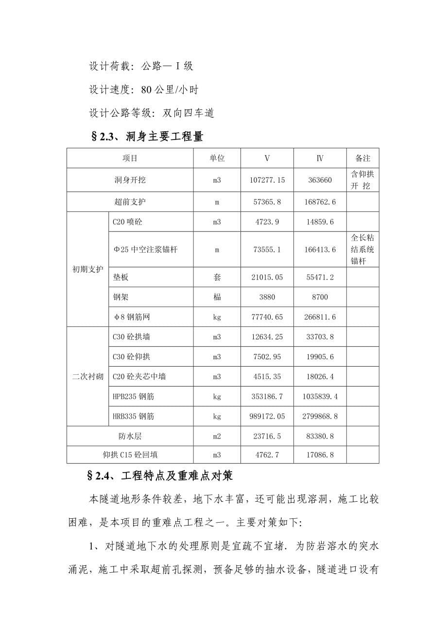 焦家坡隧道施工组织设计_第5页