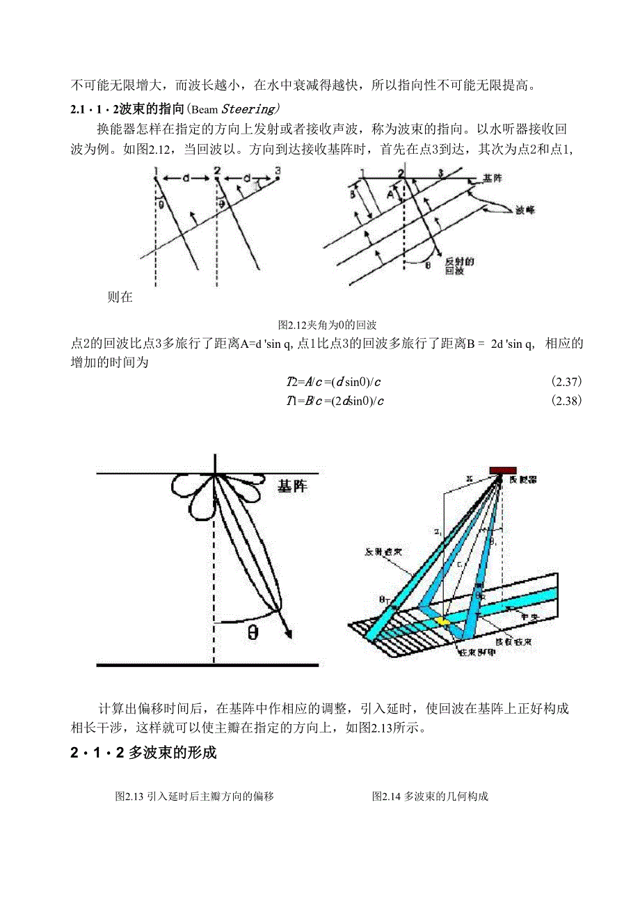 多波束勘测系统工作基础学习知识原理及其结构_第4页