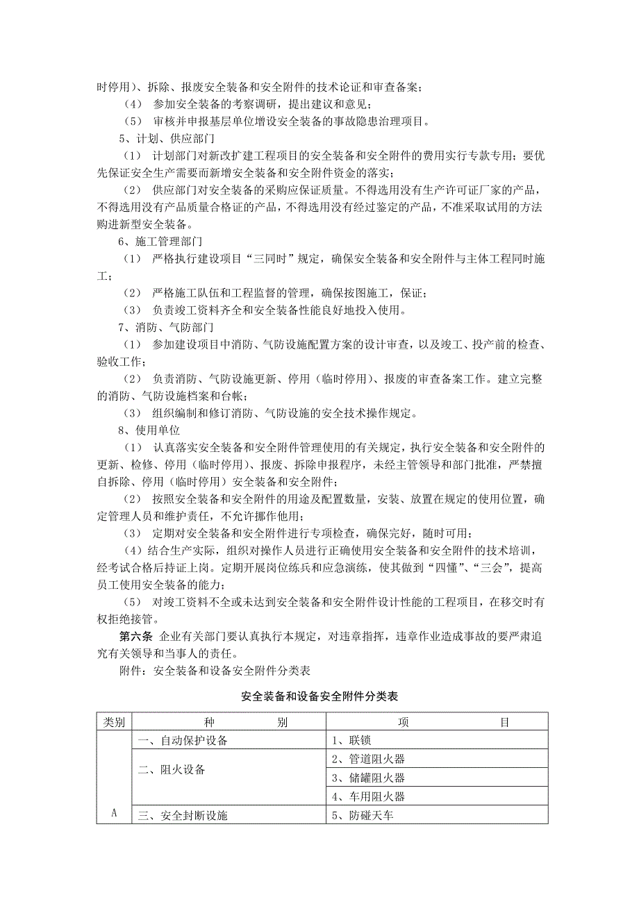 【管理精品】安全装备和安全附件管理规定_第2页