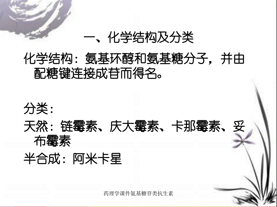 药理学课件氨基糖苷类抗生素_第2页