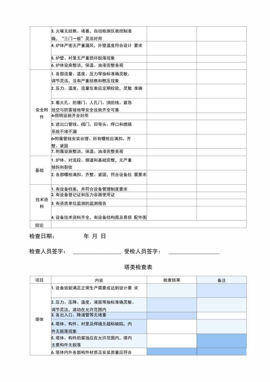 设施设备检查表_第3页