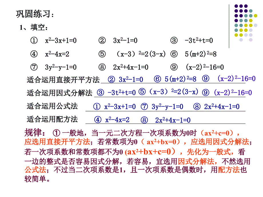 一元二次方程习题训练_第4页