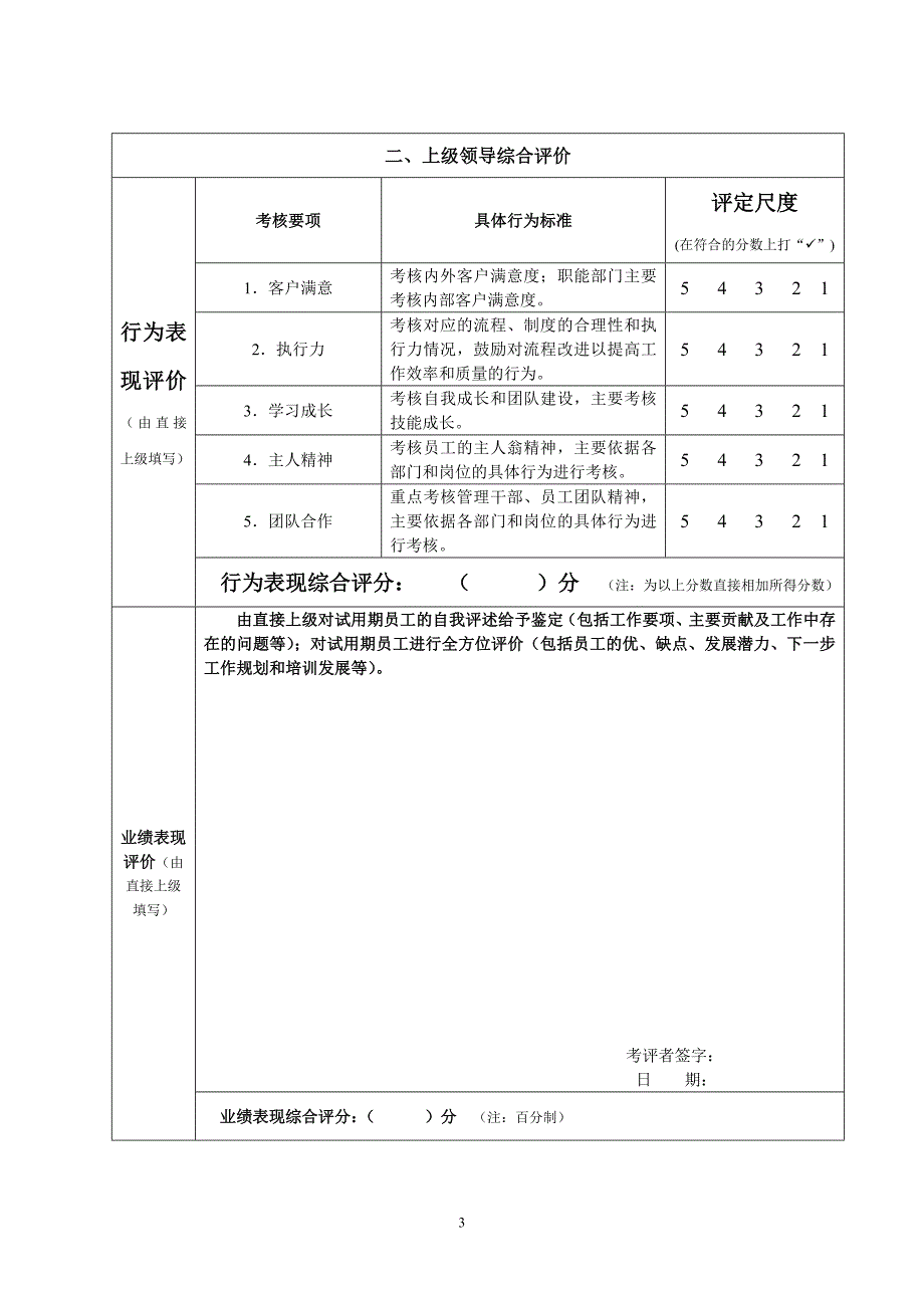 员工转正定级考核表 (2).doc_第3页