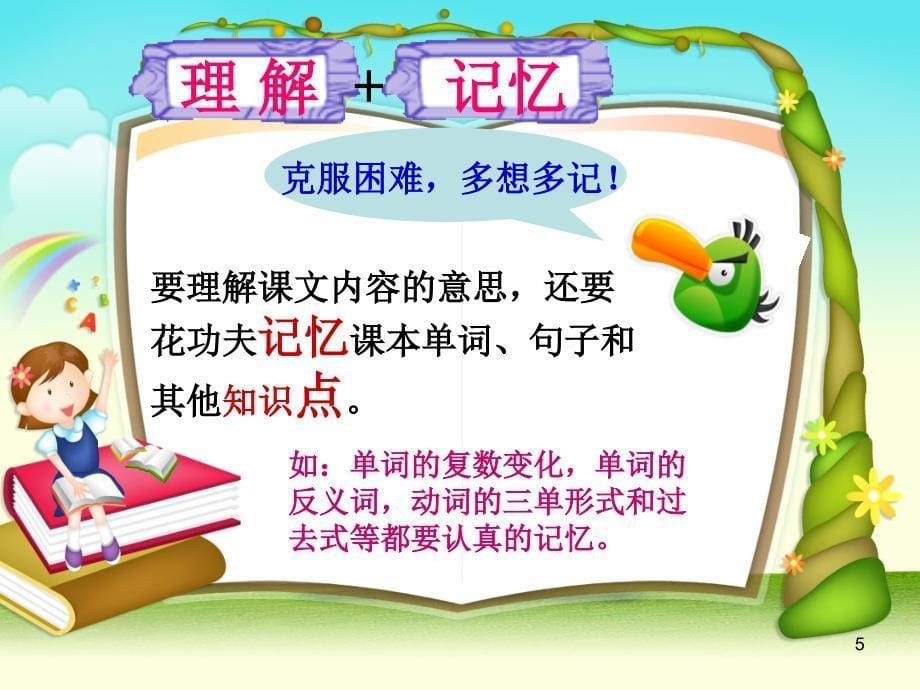 小学英语英语学习方法PowerPoint演示文稿_第5页