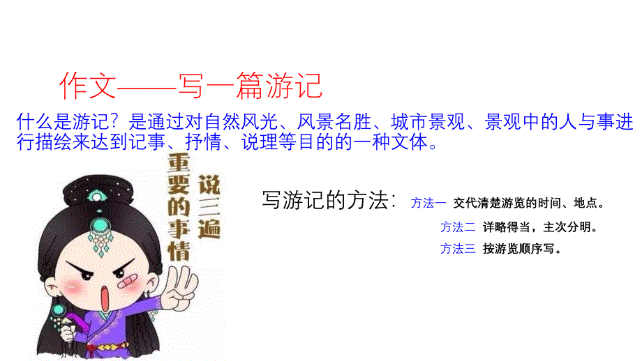 作文教学之游记作文-PPT课件_第4页