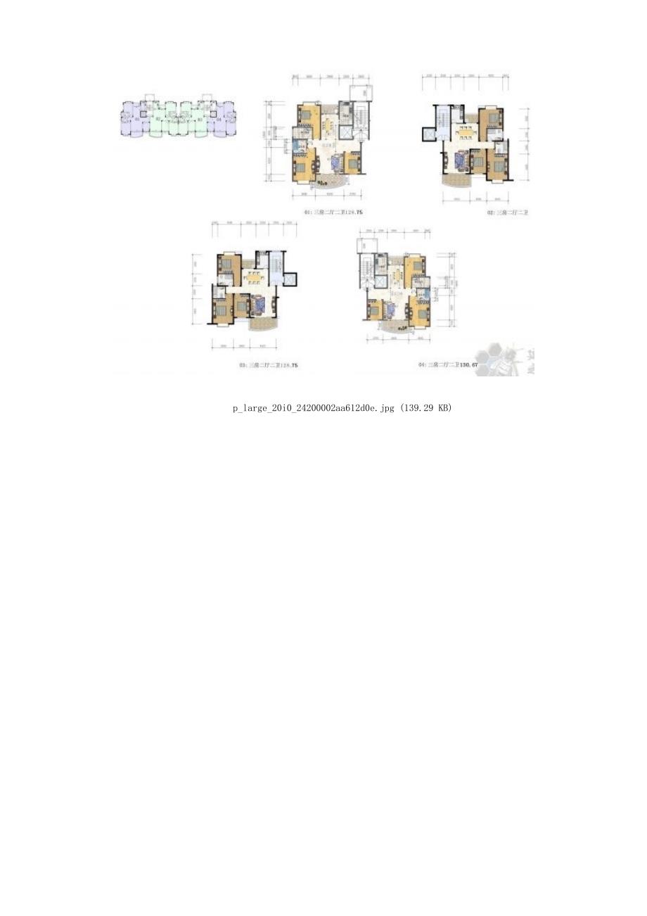 中国房地产最经典的户型大全_第2页