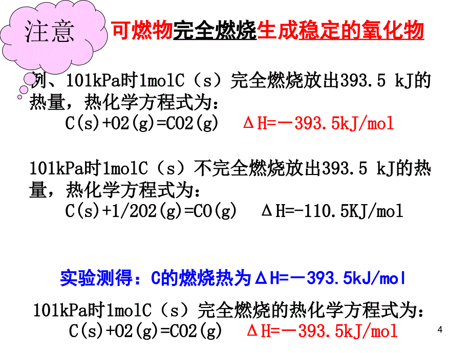 人教版化学选修四-第二节燃烧热能源_第4页