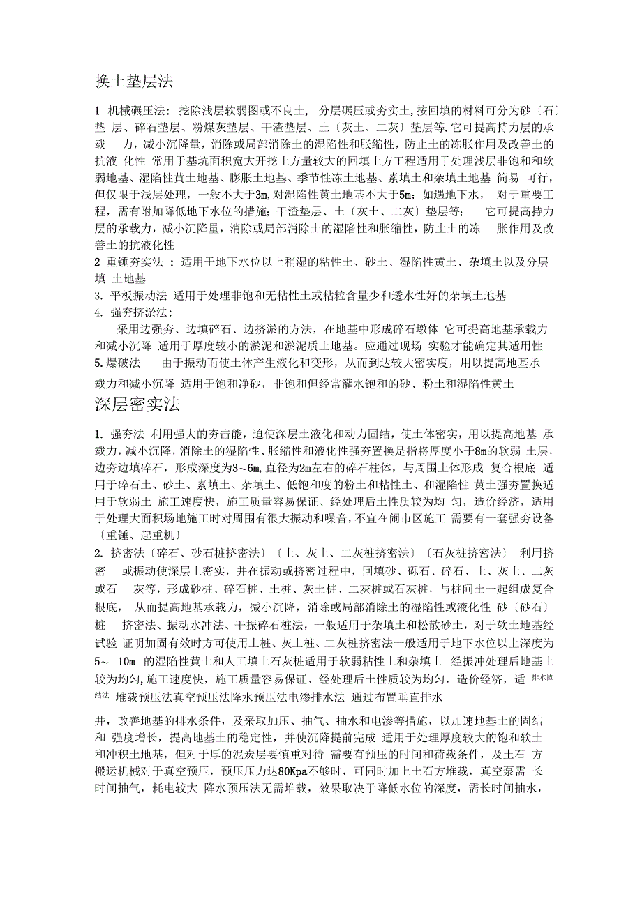 常用地基处理方法_第1页