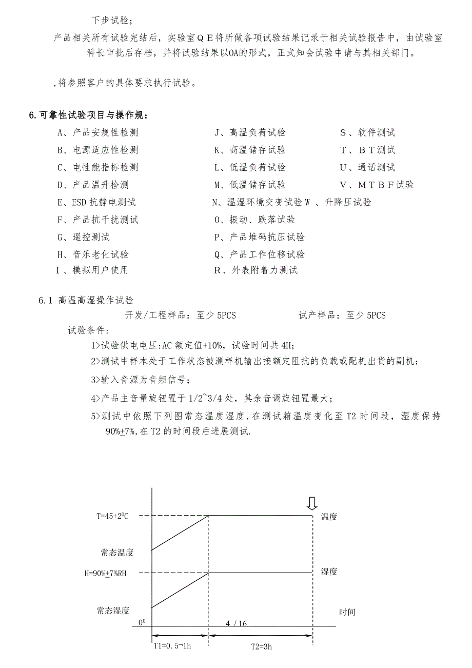 音响可靠性验证规范标准_第4页