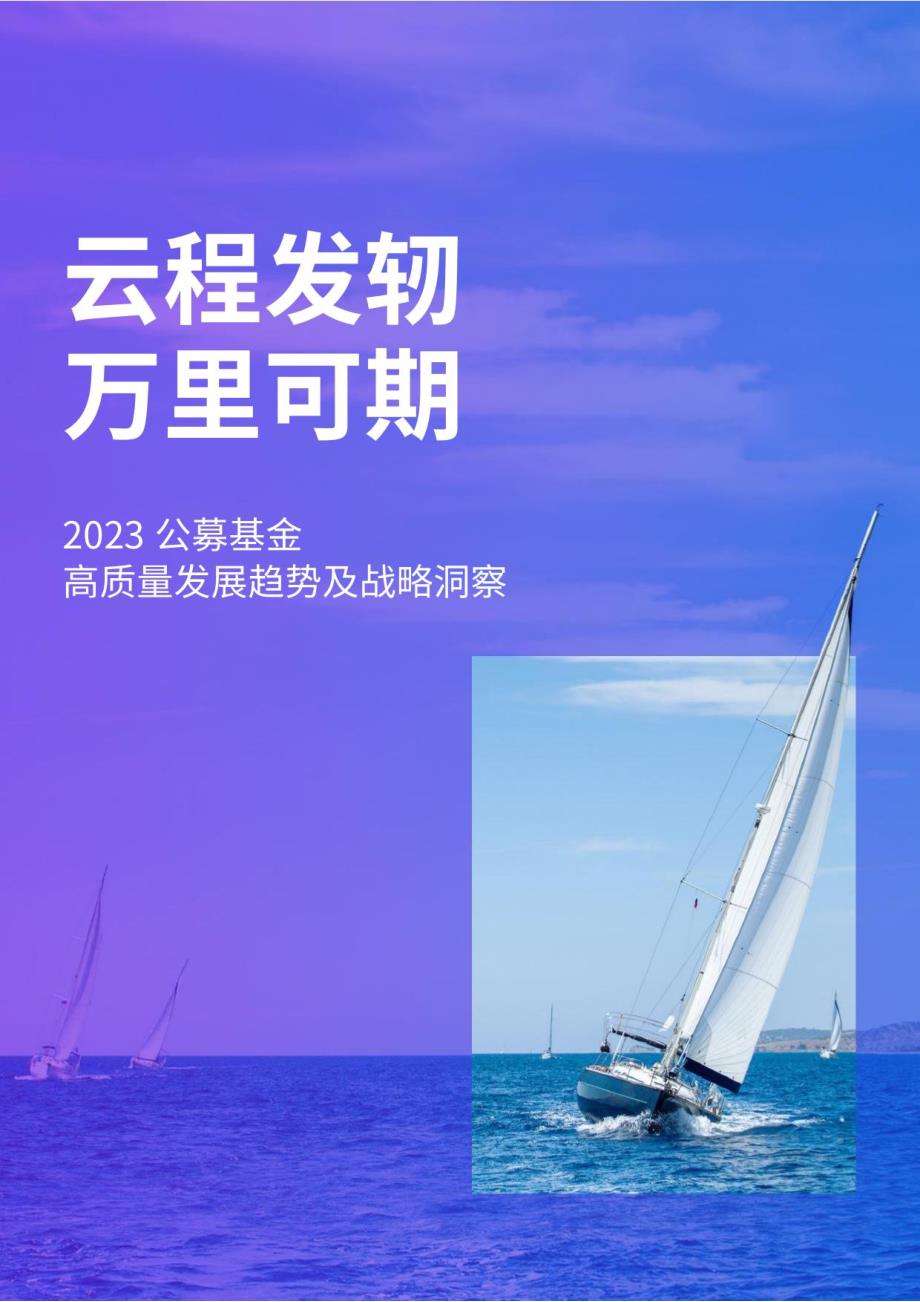 2023年公募基金高质量发展趋势及战略洞察_第1页