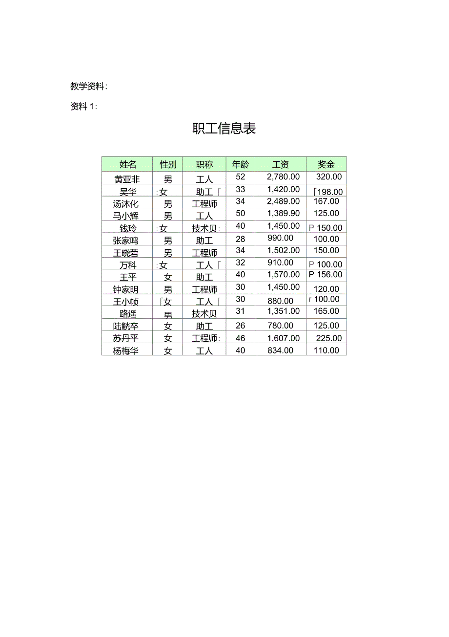 Excel中数据的筛选说课稿_第3页