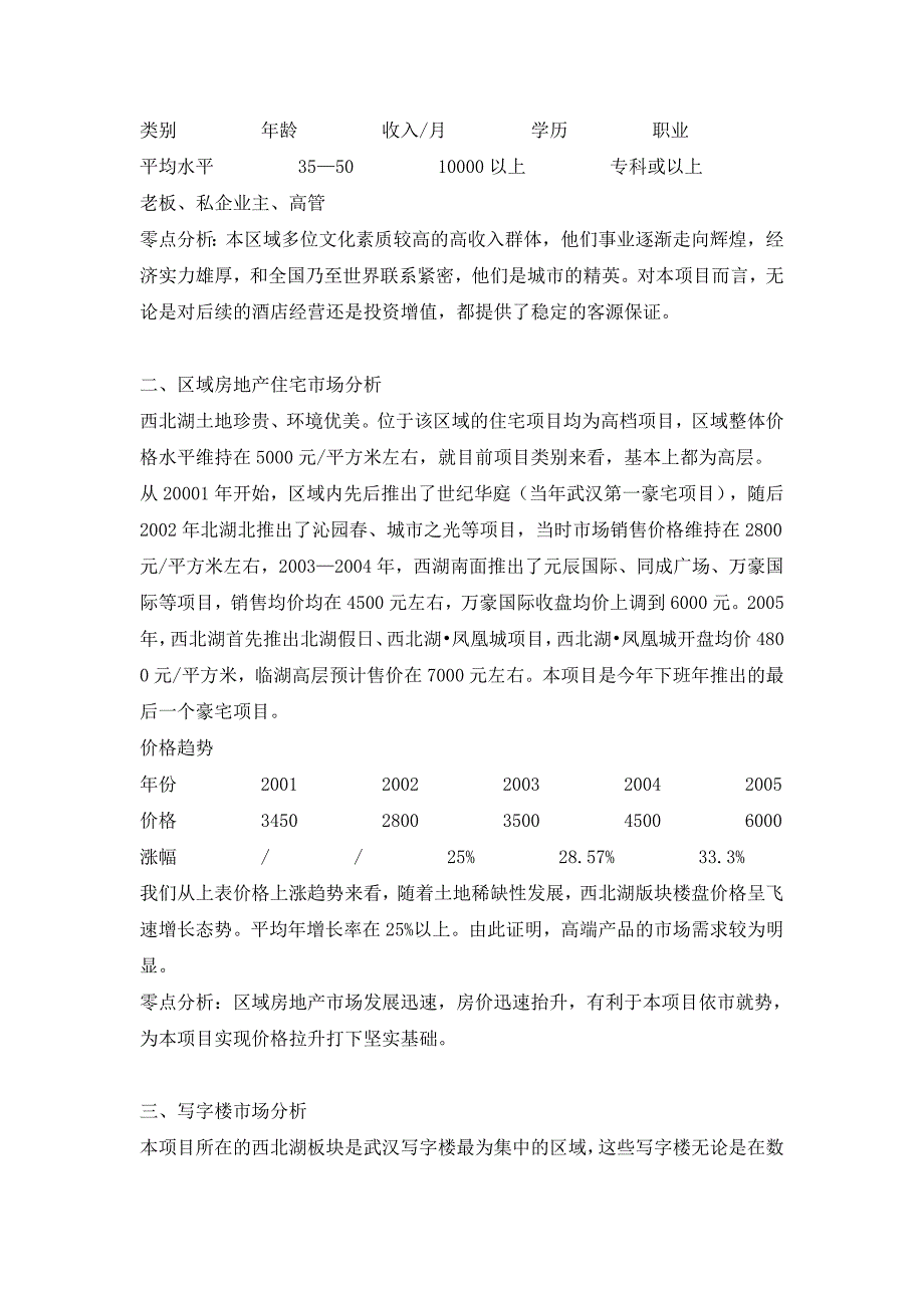 酒店式公寓可行性分析报告_第3页