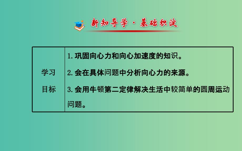 高中物理 5.7生活中的圆周运动（探究导学课型）课件 新人教版必修2.ppt_第2页