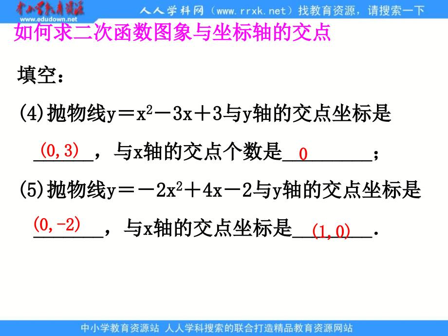 浙教九上2.3二次函数的性质ppt课件3_第4页