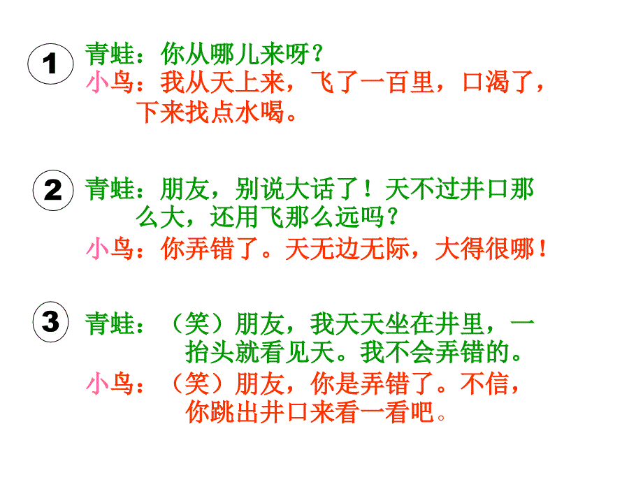 二年级上册语文课件 课文四《12 坐井观天》人教部编版 (PPT 35页)_第4页