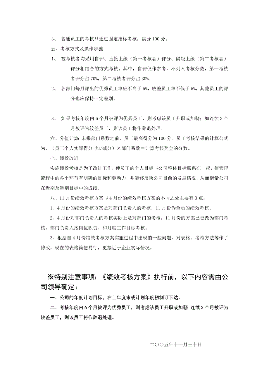 某有限公司绩效考核方案_第3页