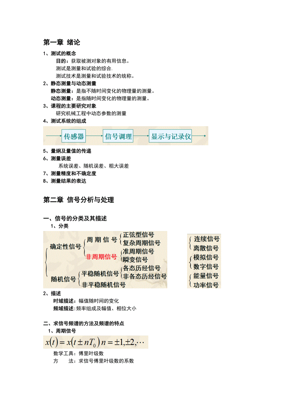 机械工程测试技术基础知识点整合_第1页