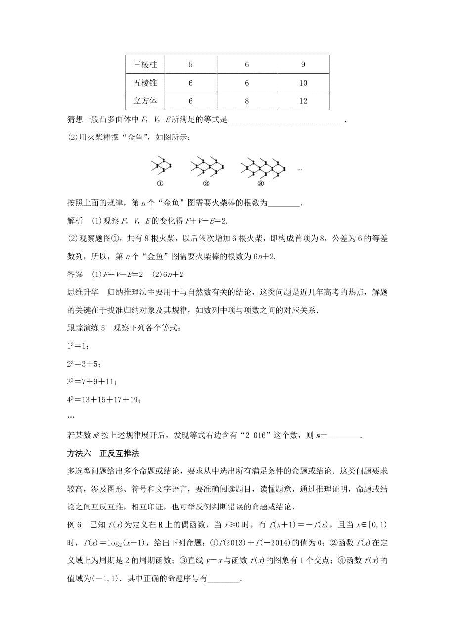 新编高考数学二轮增分策略：第2篇第2讲填空题的解法技巧含答案_第5页