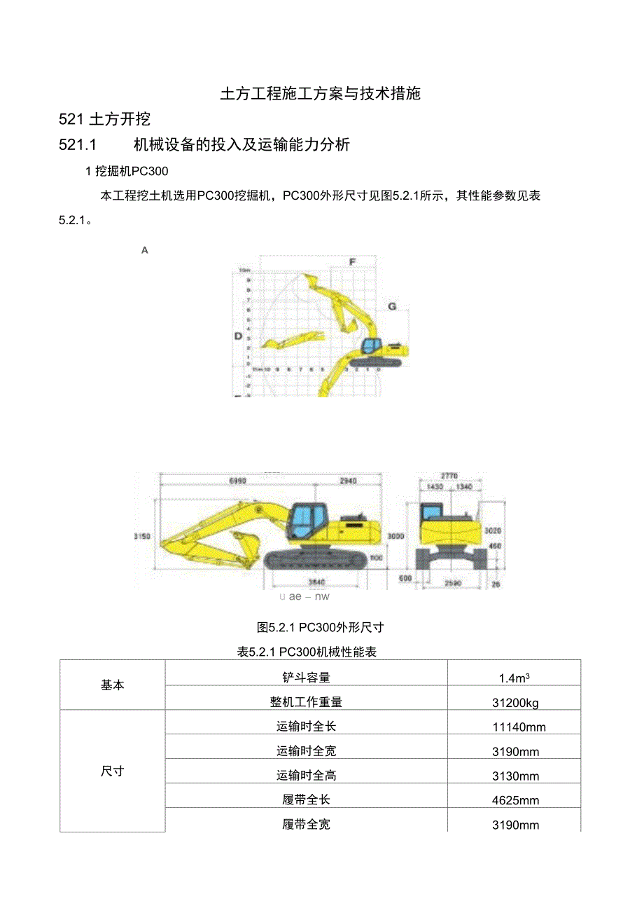 土方工程施工组织设计与技术措施_第1页