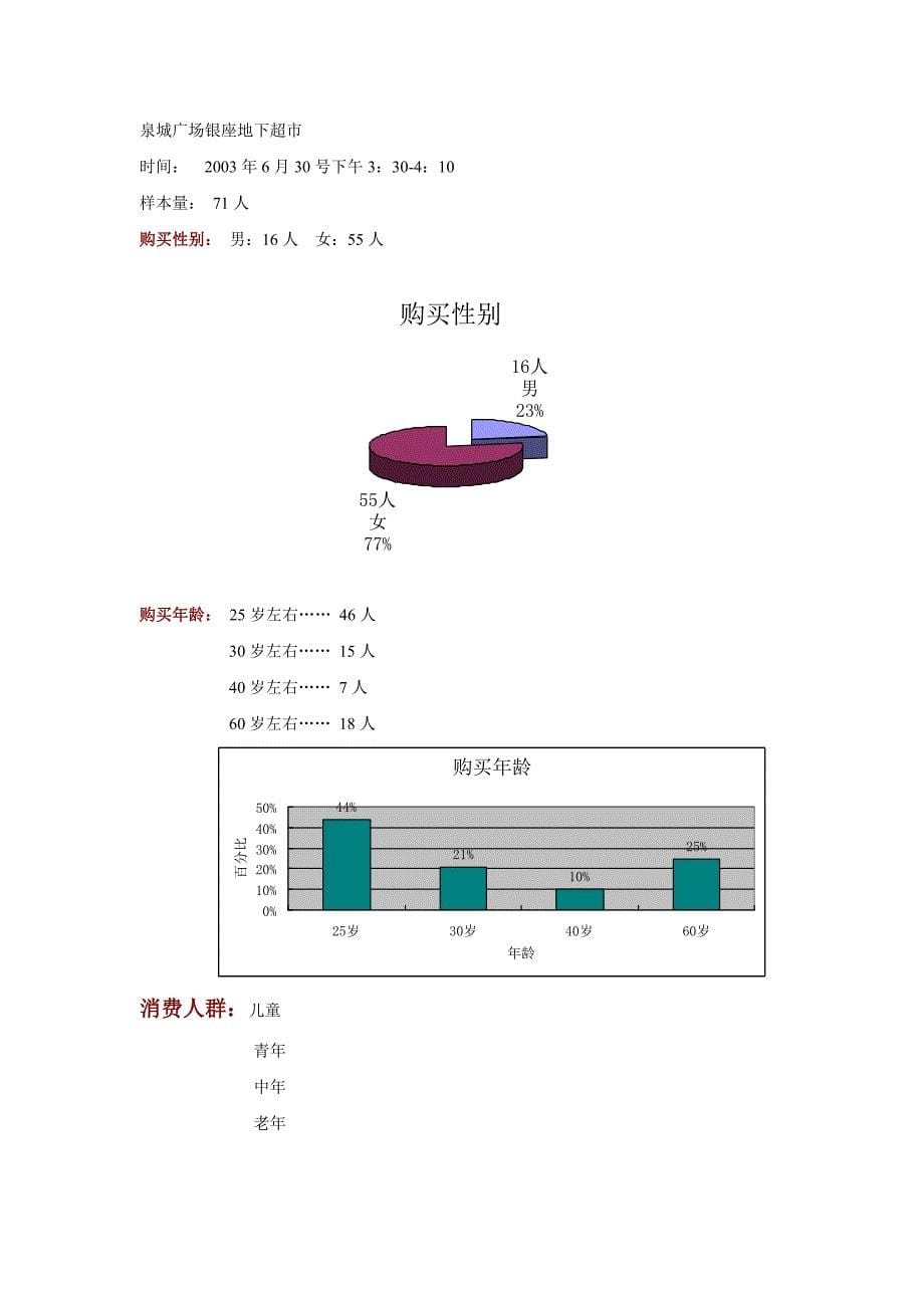 饼干市场调查报告_第5页