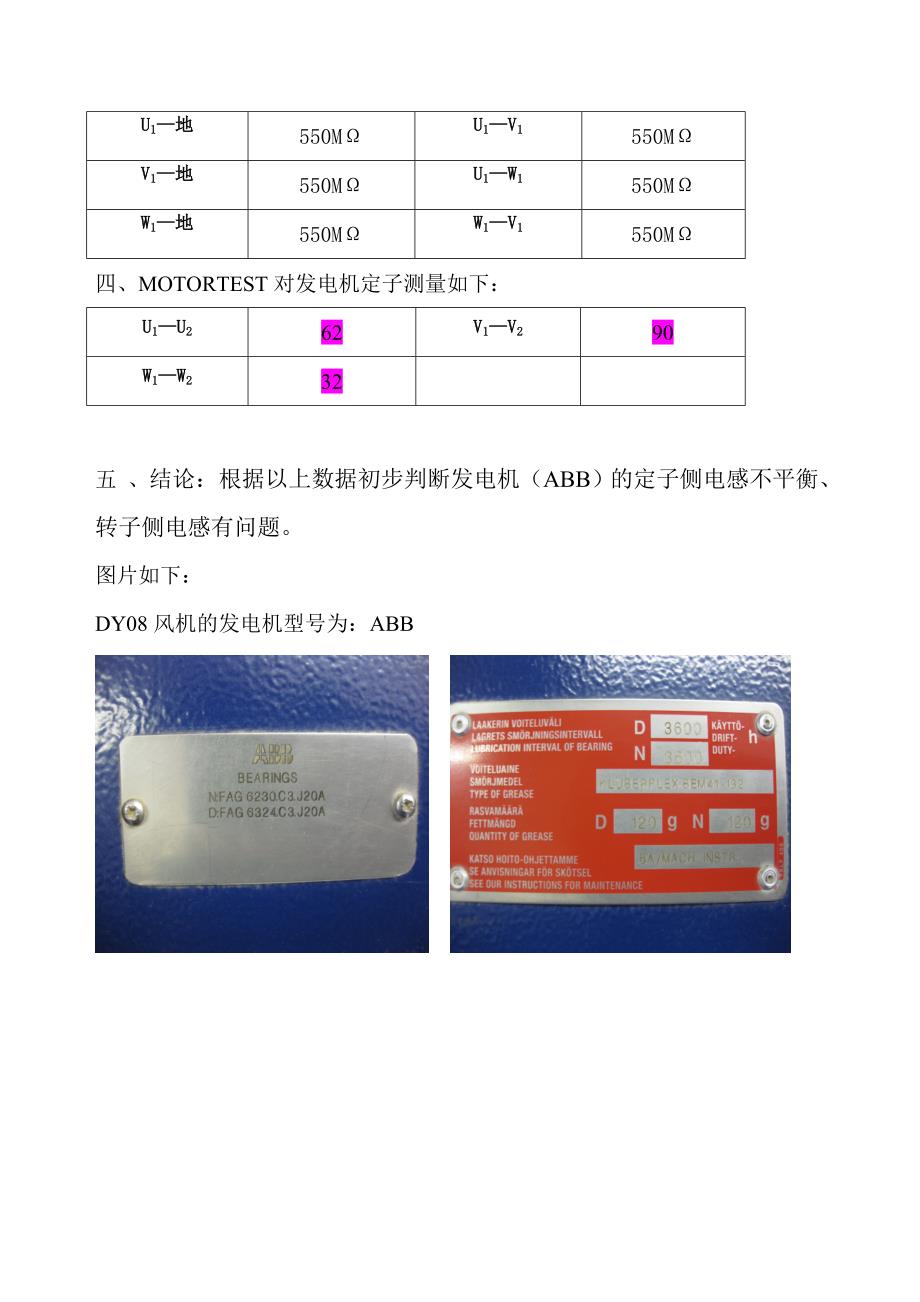 DY08发电机测试数据报告_第2页