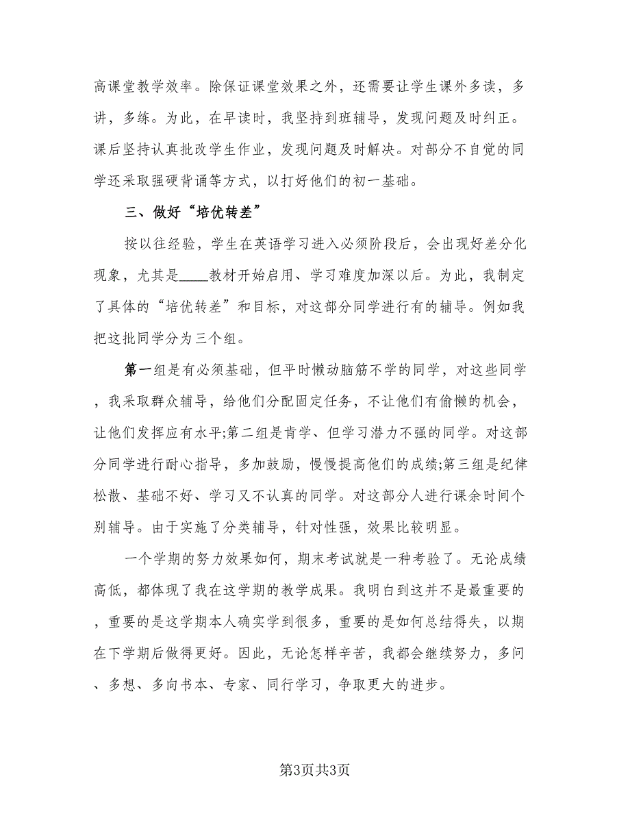 教师学期工作总结个人（二篇）.doc_第3页