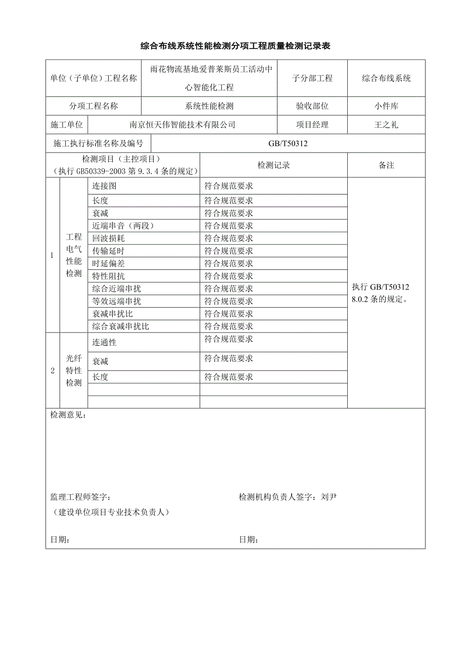 综合布线调试报告_第3页