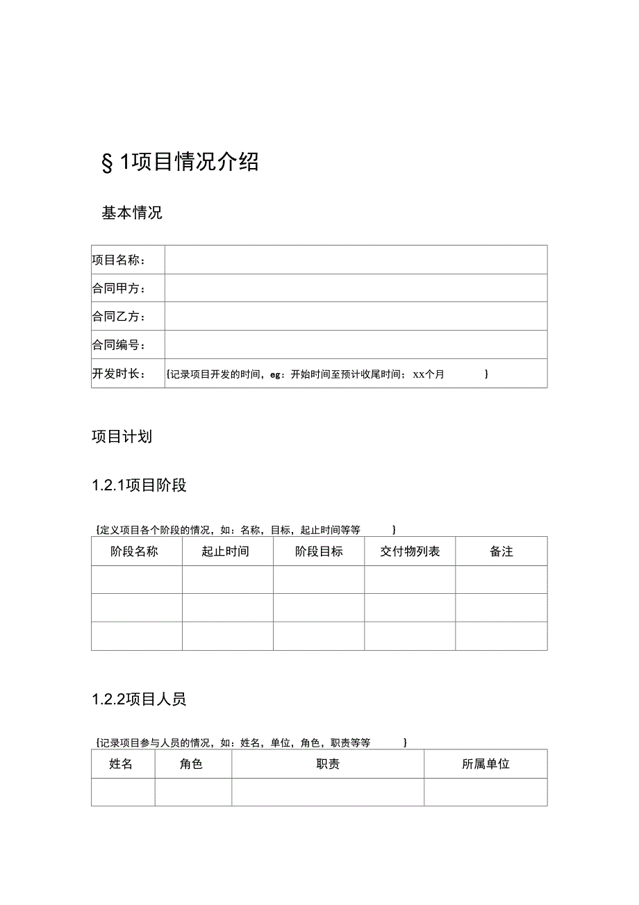 项目进度报告模板_第3页