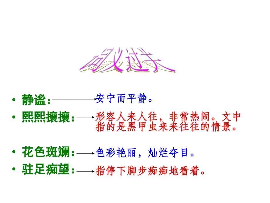 人教版草虫的村落_第5页