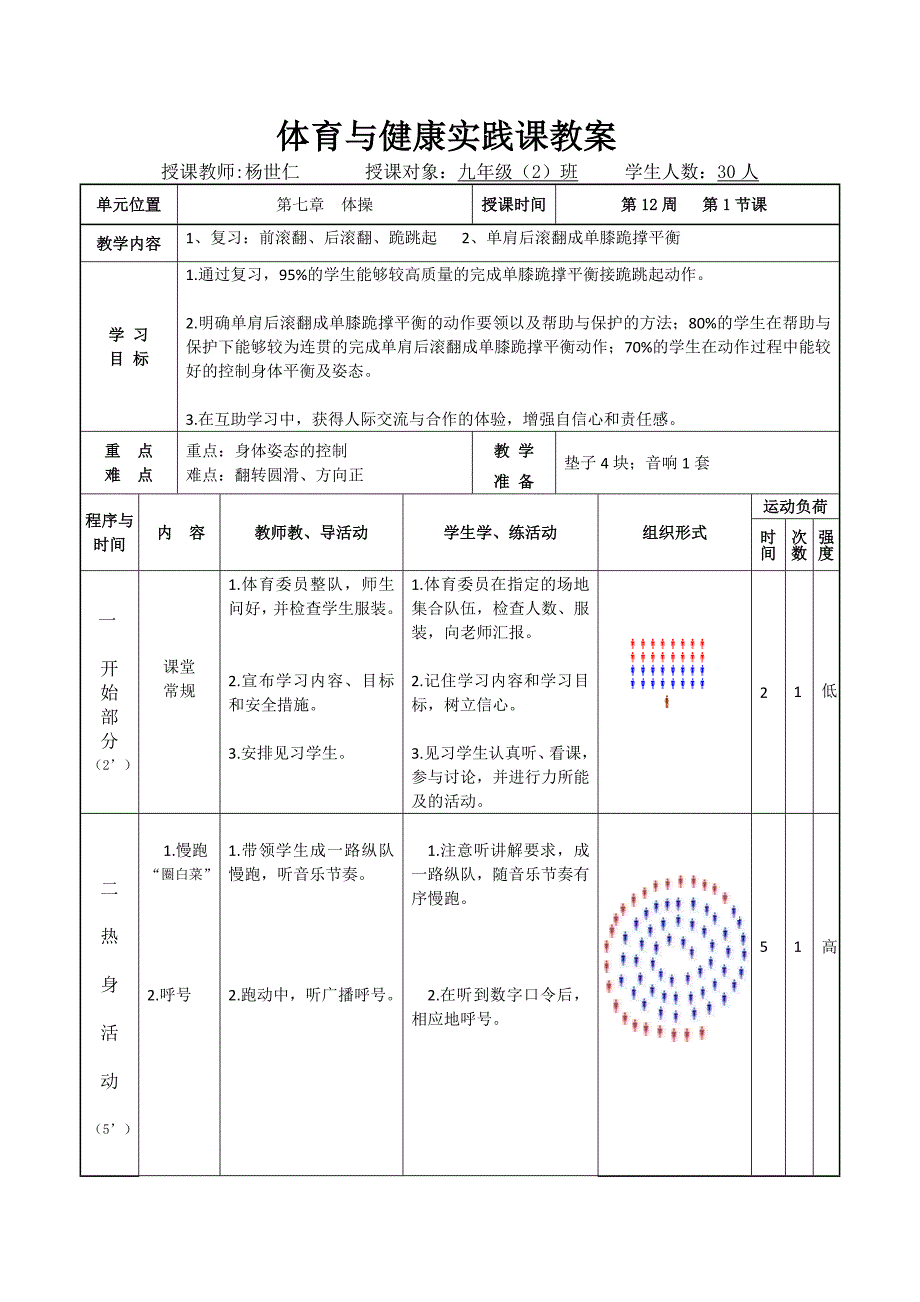 单肩后滚翻成跪撑平衡.doc_第2页