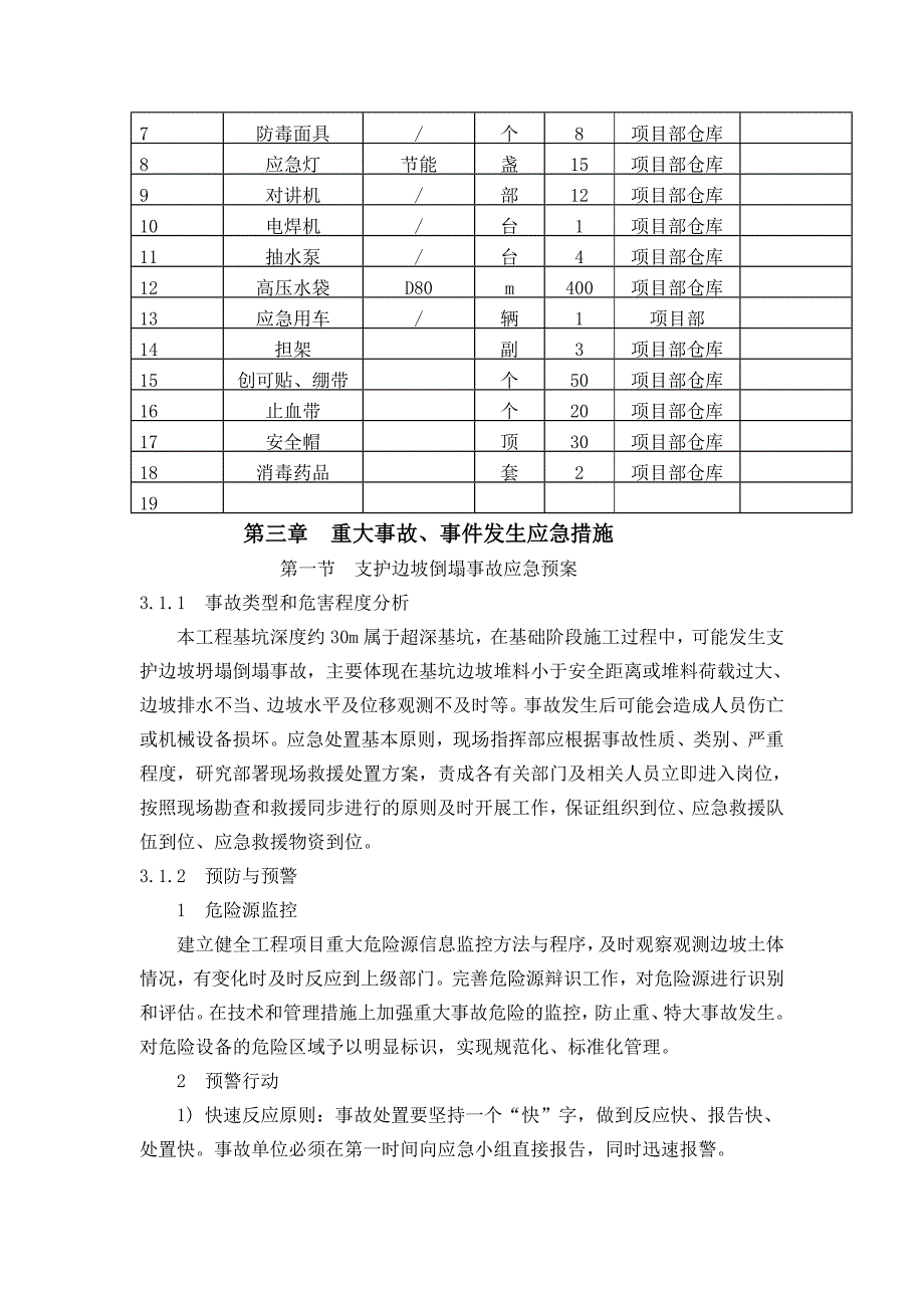 (完整版)建筑安全生产应急预案_第4页